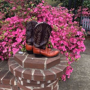 Dan Post Brown Cowboy Boots 9D